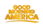 Good morning america logo on a white background.